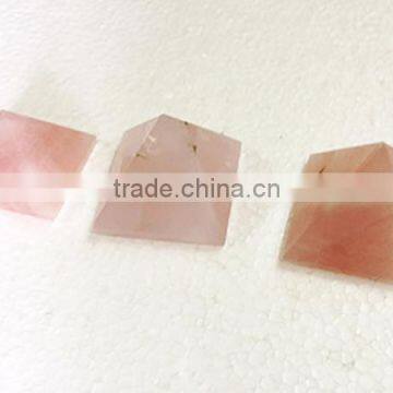 Love Stone Rose Quartz Pyramids : Wholesale Pyramids for Healing