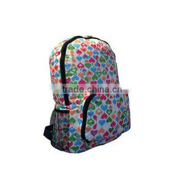 210D Ripstop With Pvc Back Polyester Backpack Foldable photo-2