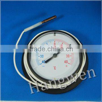 HVAC Refrigeration Flange Plastic Capillary Thermometer