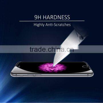 99% transparent tempered float glass screen protector for iphone 6s
