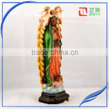 Religious mary figurines, Resin virgin mary statues,Lady Of Guadalupe