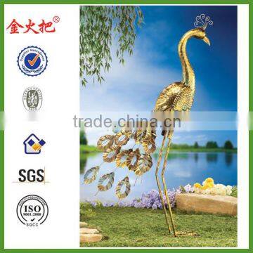 Peacock Decorative Metal Garden Stake
