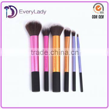 6 pcs Hot sale makeup brush set wholesale makeup tools