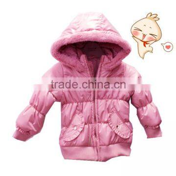 Girls Fashion New Style OEM Service Pattern Baby Coat
