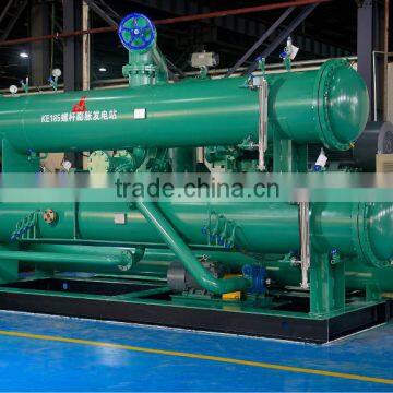 ORC organic Rankine clycle screw steamexpander power generators