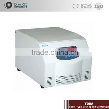 latest top sale TD5A table type low speed high performance lab centrifuge