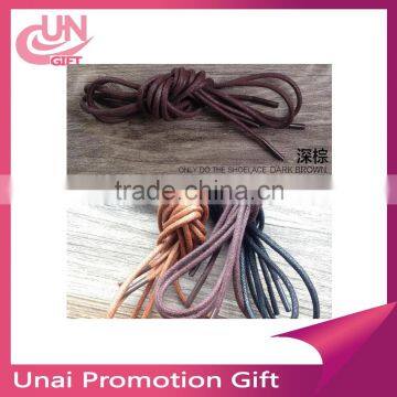 Custom colorful polyester ribbon shoelaces