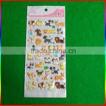 cats and dogs EVA foam 3D sticker lovely