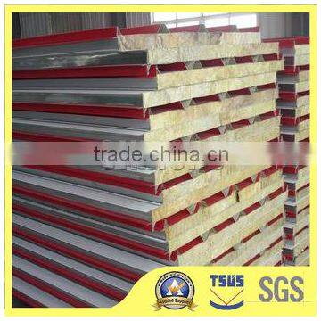 Exterior Wall 80kg/m3 Rock Wool Fireproof Insulation With Metal Coating photo-2