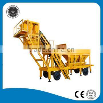 Convenient Transporation Mobile Concrete Batching Plant in Indonesia