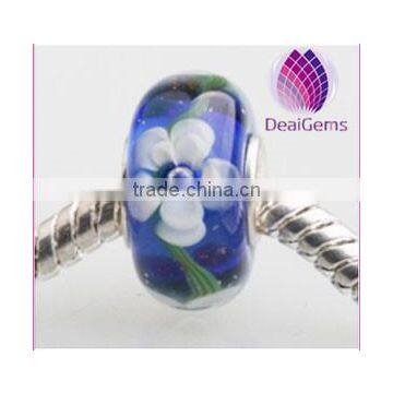 Beautiful big hole handmade murano lampwork glass beads