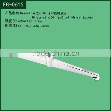 High quality metal both sides cylindrical bottom