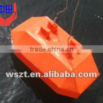 plastic float for floating platform in lake