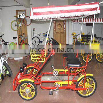 2 and 4 Person Two and Four Pedal Car With Baby Seat