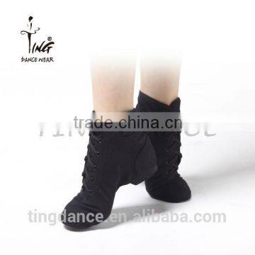 classical canvas jazz boot dance shoe