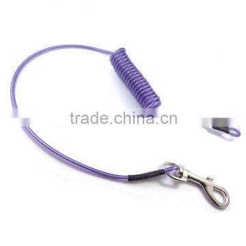 Fashion Plastic Spring Keychain/keyring