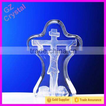 Hot Selling Excellent Crystal Cross Craft Of Jesus