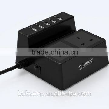 Wholesale ORICO HPC-8A5U 8 Outlet Electrical Power Strip With 5 USB HUB photo-4
