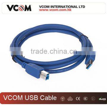 VCOM High Speed 10m AM/BM USB 3.0 Printer Cable with Factory Price