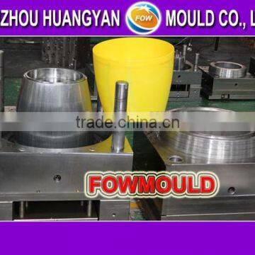 Round plastic injection flowerpot mold