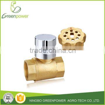 101 Brass Magnetic Ball Valve With Lock