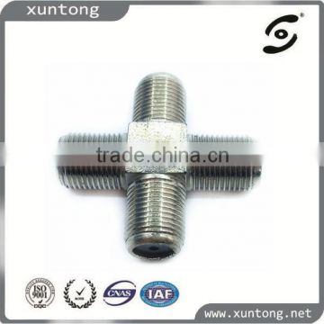 F-type High Quality Female Cross Connector