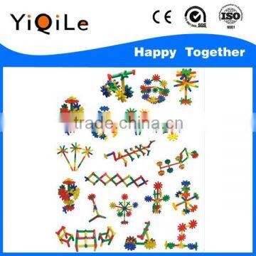 Happy kids assembling toys preschool educational toys happy kid toy