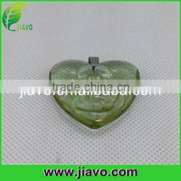 In Stock Coloured Glaze Pendant /heart Pendant photo-5