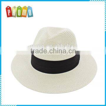 Women panama fashion wide brim hat for wholesale