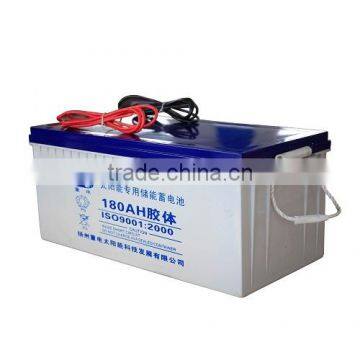 solar battery 12v 180Ah for solar panel