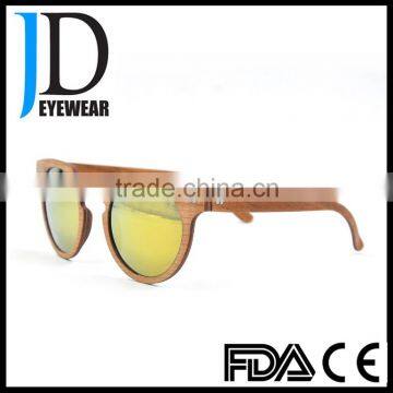 2016 Fda Approval 100% Handmade Mirror Polarized Wooden Sunglasses photo-3