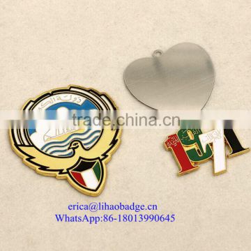 China wholesale U.A.E commemoration flag enamel lapel pin badge, butterfly clutch back, United Arab Emirates pin badge