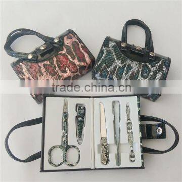 Wholesale manicure set handbag cosmetic tools