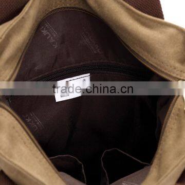 Concise Tablet Messenger Bag For Men Vertical Messenger Bags For Men Crossbody Bag White Cotton Canvas Messenger Bag photo-5