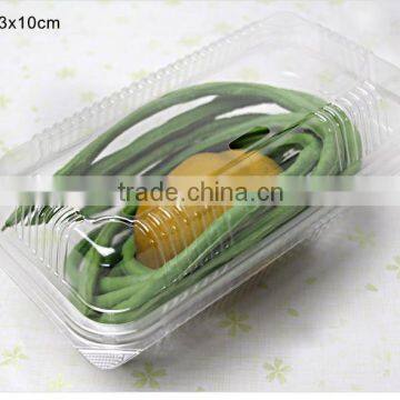 1600ml Disposable Clear Plastic Box for Vegetable