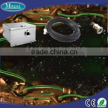 LED swimming pool light with end light optic fiber with black pvc sheated and illuminator 80w fiber optic