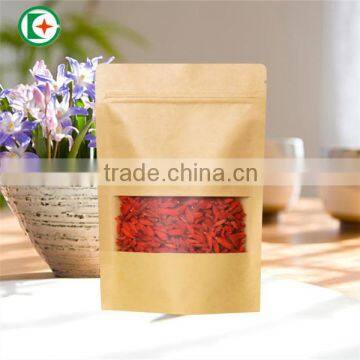 Cheap price wax coated rice paper bag with zipper food bag