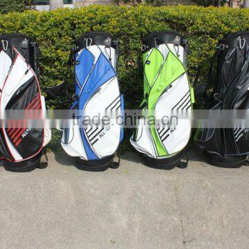 waterproof pu small golf bag stand