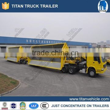 Tandem tipping trailers, interlink dump truck trailer