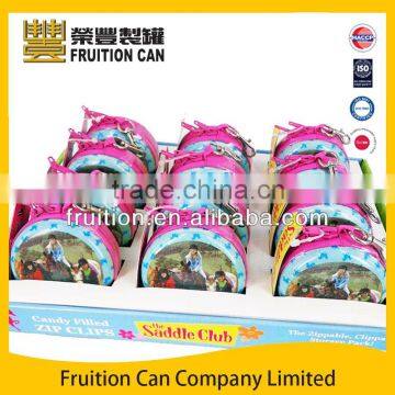 Pre-packed Confectionery metal tin for cookie tin coffee tin