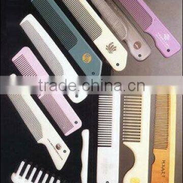 OEM China disposable plastic folding hotel comb