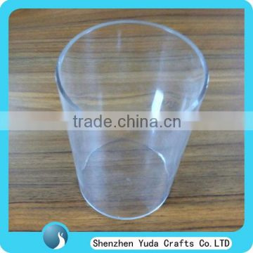 Transparent Cylinder Shaped Acrylic Plastic Box