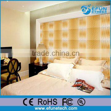 hot sale fashion design waterproof decorative material 3d decorative wall panel