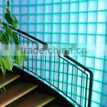 clear/colored glass block with ISO9001