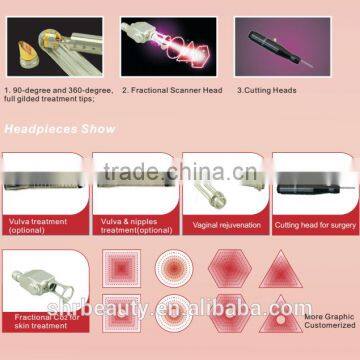 Acne Removal Stretch Mark Removal 2016 Newest Co2 Fractional 1ms-5000ms Laser Skin Resurfacing Beauty Equipment With Medical CE 530-1200nm photo-2