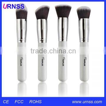 Wholesale oem tube beauty brush professional makeup brush set white