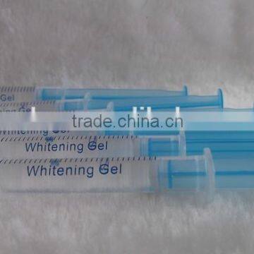 dual barrel syringe teeth whitening gel