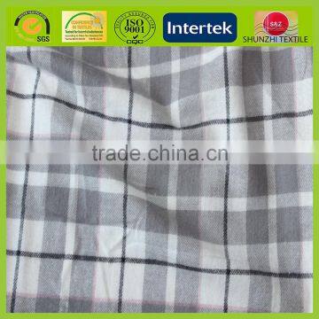 New 100% Cotton Yarn Dyed Plaid Fabric With Brushed For Scarves photo-4