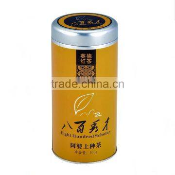 Round airtight tea tin can,wholesale tin can