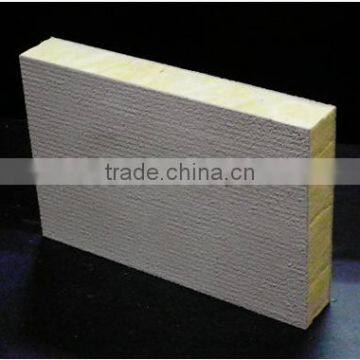 Semi-rigid Board Density 120kg/m3 Marine A-60 Fire Insulation With White Glass Cloth